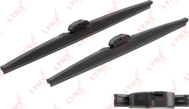 Щетка стеклоочистителя зимняя, комплект 530/480мм (Lynxauto). Артикул LW5348S