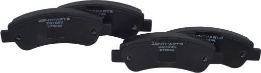 Тормозные колодки Zentparts. Артикул Z07695