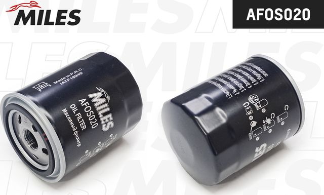 Масляный фильтр Miles для Nissan Skyline IX (R33) 1994-1999. Артикул AFOS020
