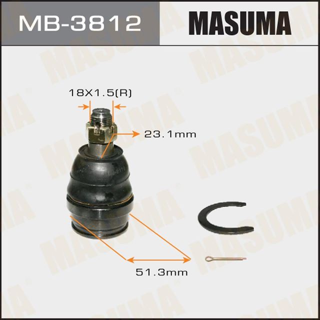 Шаровая опора Masuma. Артикул MB-3812