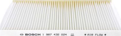 Салонный фильтр Bosch. Артикул 1 987 432 024