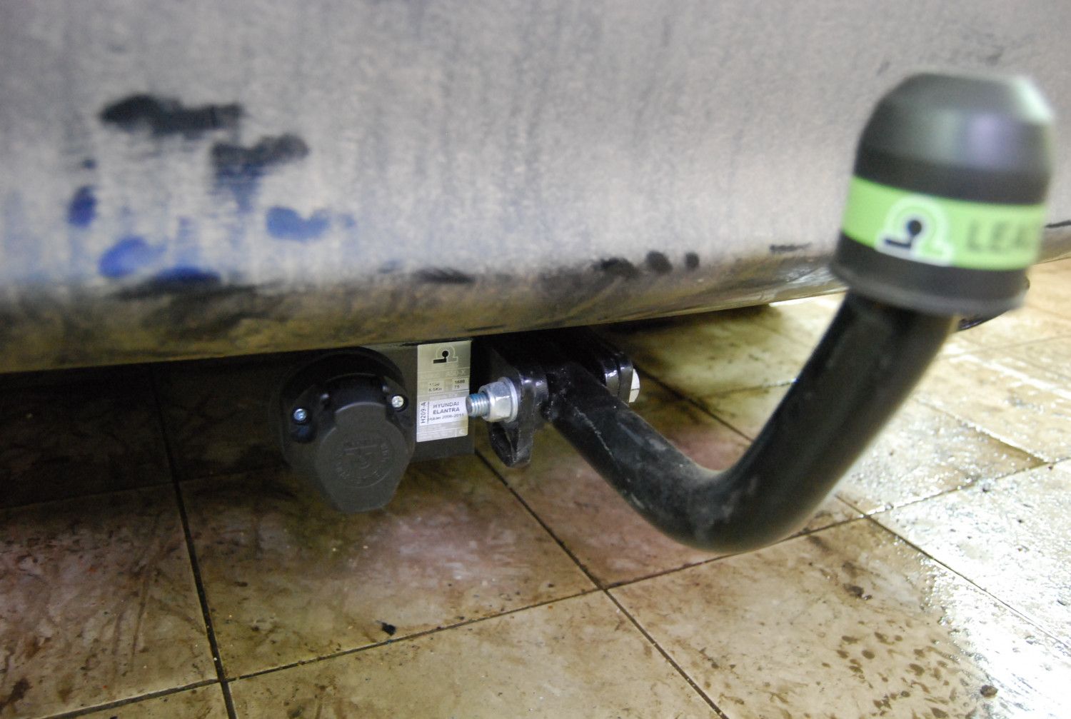 Фаркоп Лидер-Плюс для Hyundai Elantra IV HD седан 2006-2011. Артикул H209-A