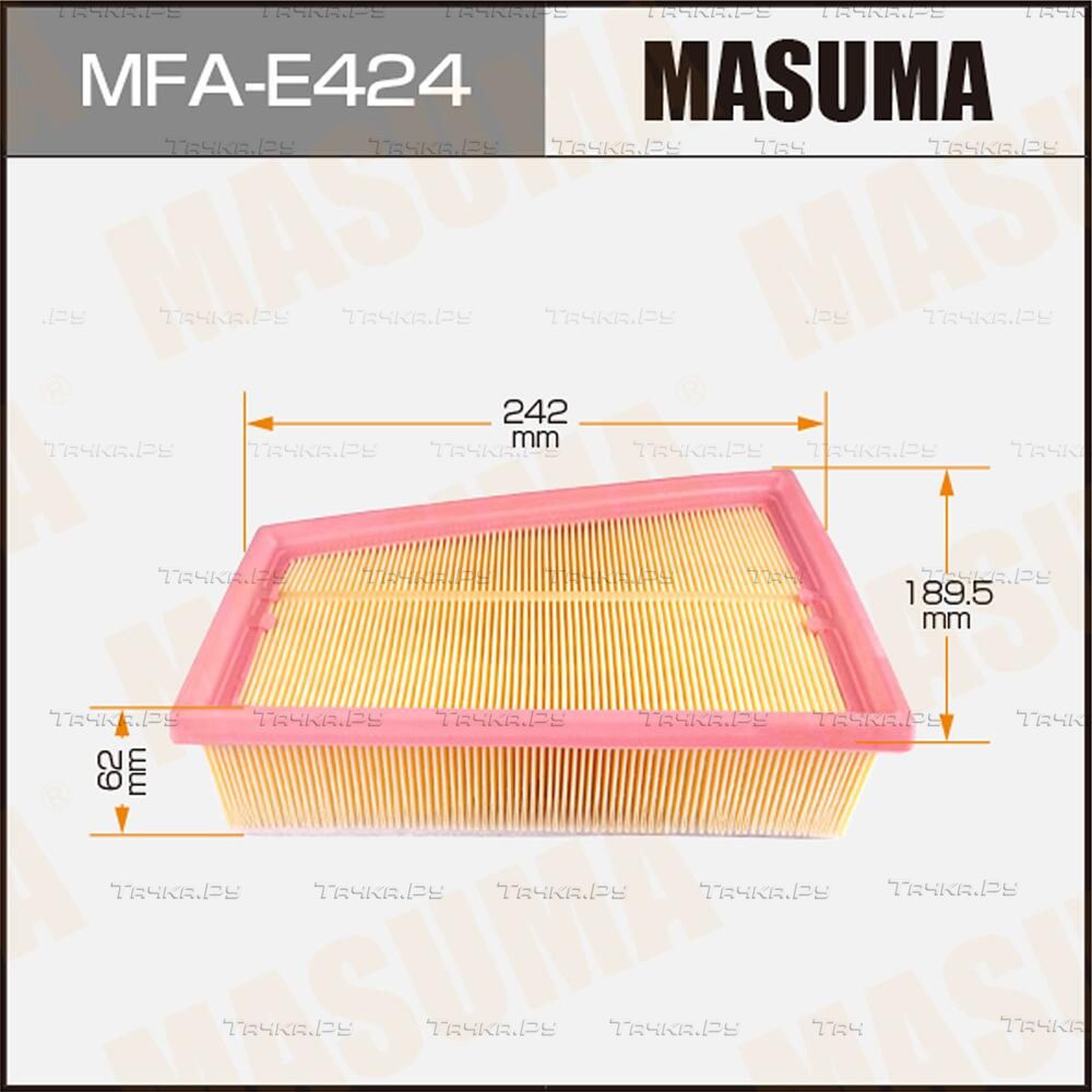 Воздушный фильтр Masuma. Артикул MFA-E424