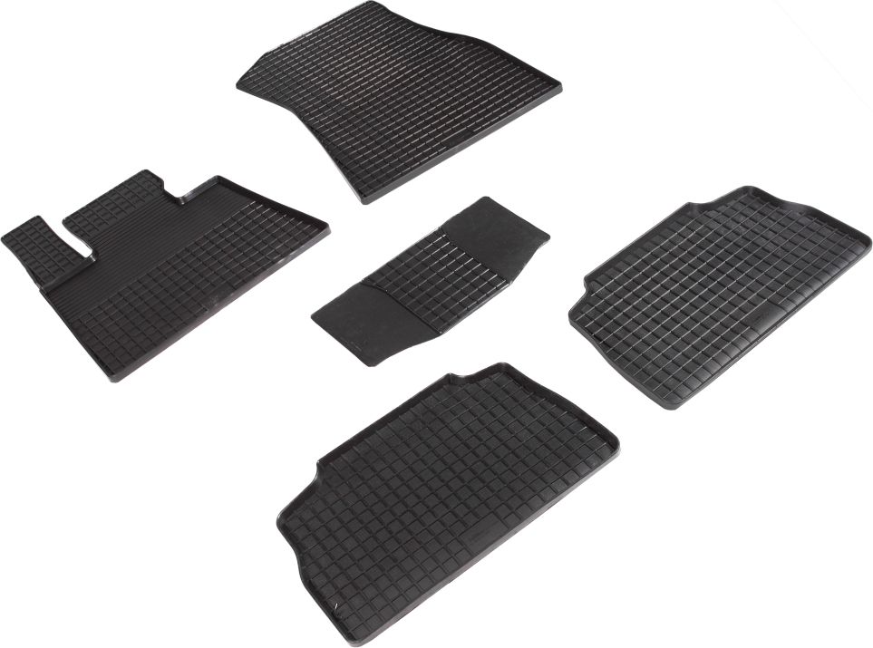 Коврики резиновые Seintex с узором сетка для салона BMW X6 G06 2019-2026. Артикул 94961