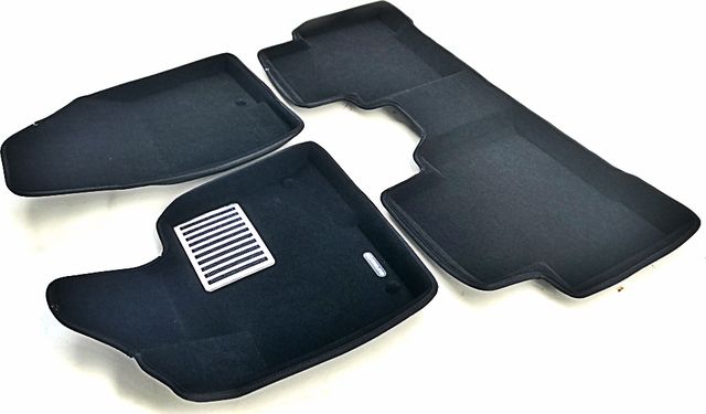 Коврики текстильные Euromat 3D Lux для салона Hyundai Grand Santa Fe 2013-2026. Артикул EM3D-002700