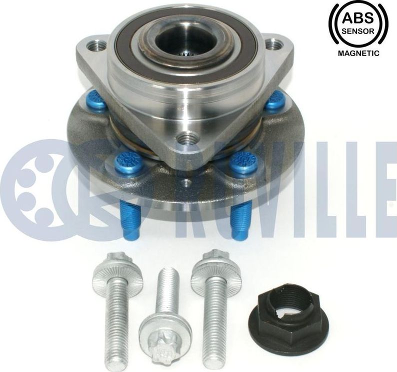 Ступица колеса с интегрированным подшипником (в сборе) Ruville. Артикул 221597