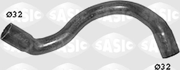 Патрубок радиатора (системы охлаждения) Sasic верхний для Ford Mondeo II 1996-2000. Артикул SWH6690