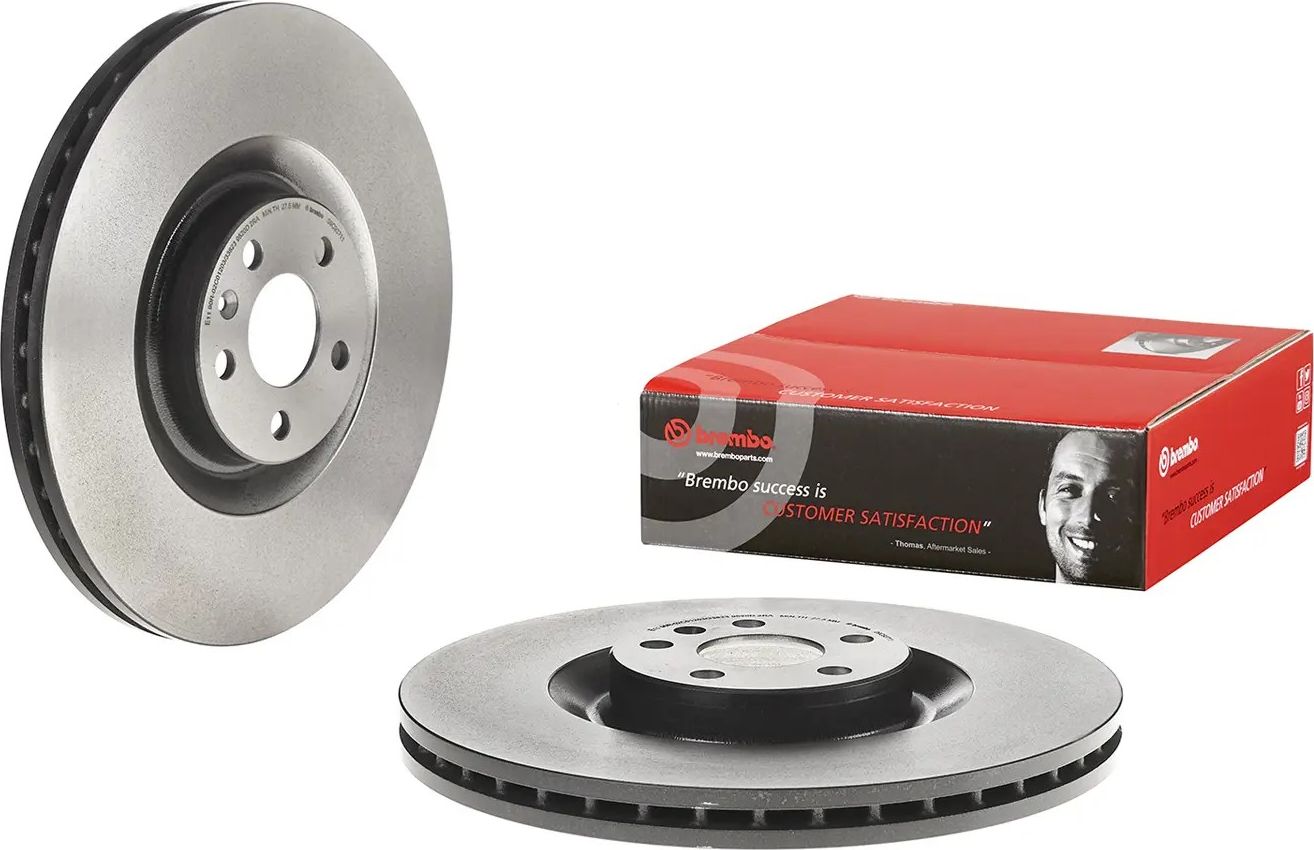 Тормозной диск Brembo PRIME LINE - UV Coated. Артикул 09.C937.11