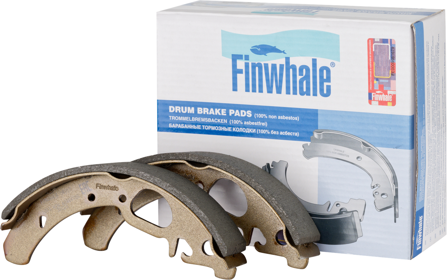 Тормозные колодки Finwhale. Артикул VR317