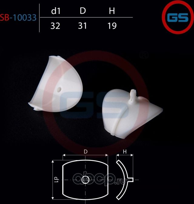 Поджимка вала (фолье-вставка) вал диаметром 30мм Ford Transit 1985-2000, Ford Tr (GS). Артикул SB10033