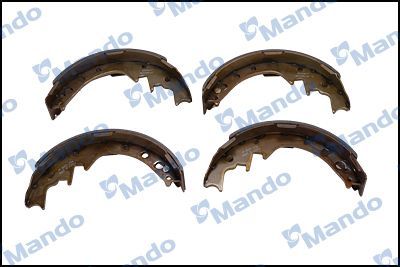 Тормозные колодки Mando задние для Toyota Dyna U300 – U400  2006-2015. Артикул MLP04