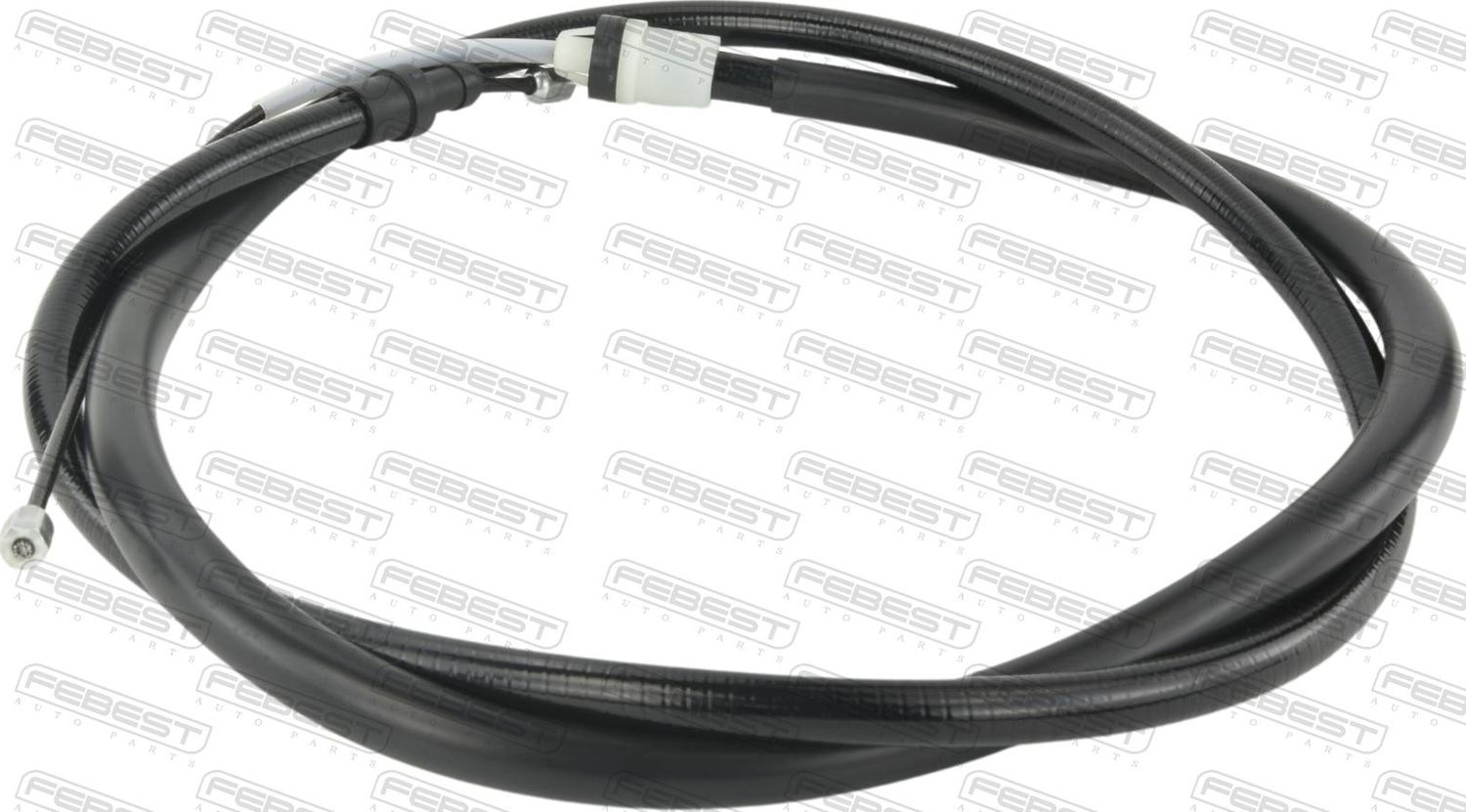 Трос ручника (тросик ручного тормоза) Febest. Артикул 25100-MFDRUMRH