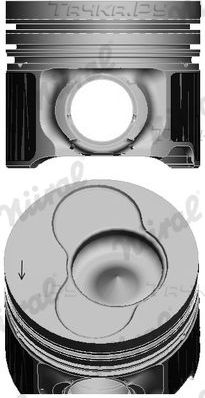 Поршень Nural для Volkswagen Transporter T5 2003-2009. Артикул 87-421000-10