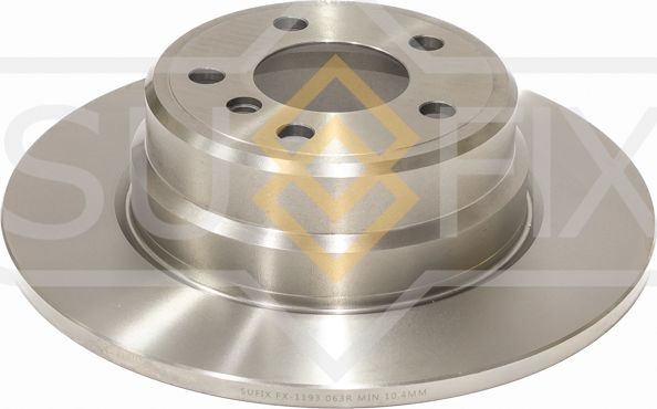 Диск тормозной задний 324x12 (Sufix). Артикул FX1193