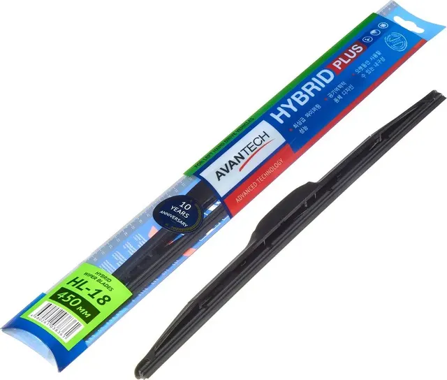 Щетка стеклоочистителя гибридная на левый руль Avantech Hybrid 450мм ( Avantech. Артикул HL18