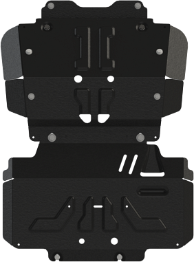 Защита Шериф (2,5 мм) для картера Great Wall Poer 2021-2026. Артикул 28.5382