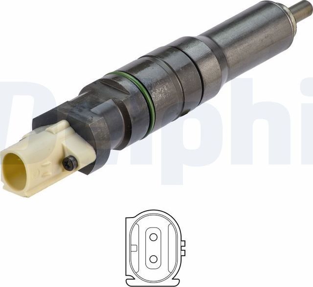 Клапанная форсунка Delphi для DAF XF 2015-2017. Артикул BEBJ1D03001