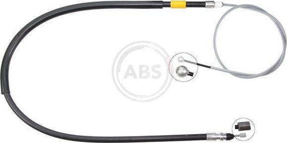 Трос ручника (тросик ручного тормоза) ABS. Артикул K12029