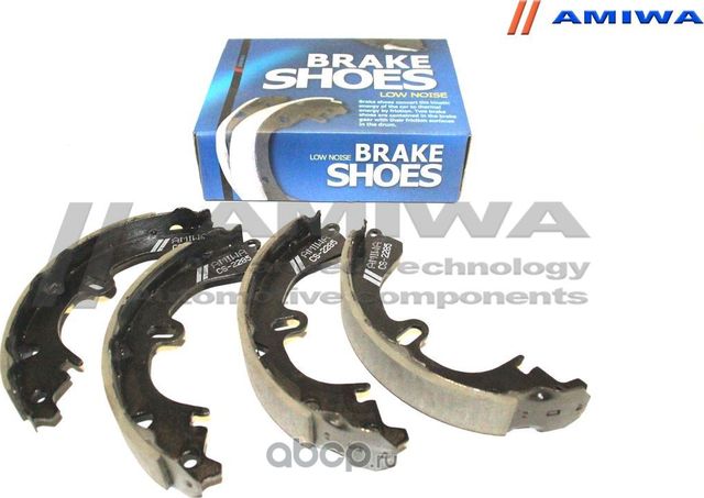Колодки тормозные барабанные задние (Amiwa). Артикул CS2285