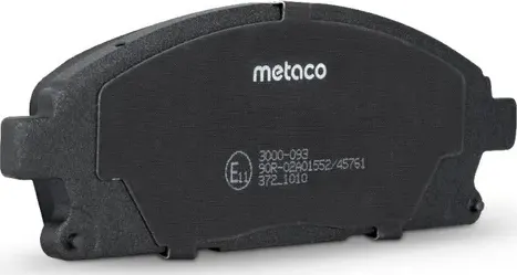 Колодки тормозные NISSAN X-TRAIL/PATHFINDER -07 передн. (Metaco). Артикул 3000093