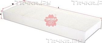 Салонный фильтр Sakura. Артикул CA-26220