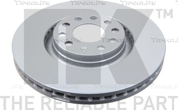 Тормозной диск NK передний для Audi A6 allroad I (C5) 2000-2005. Артикул 3147107