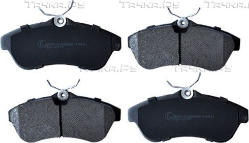 Тормозные колодки ASAM передние для Citroen C2 2003-2010. Артикул 55465