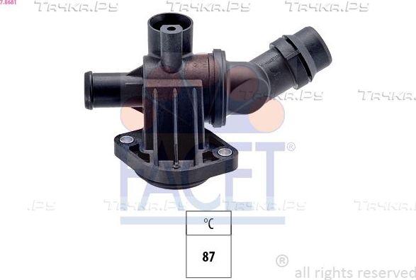 Термостат Facet Made in Italy - OE Equivalent для Volkswagen Golf V 2004-2008. Артикул 7.8681