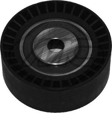 Натяжной ролик (натяжитель) приводного поликлинового ремня Metalcaucho (полимерный материал). Артикул 05075