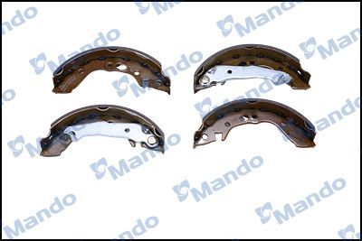 Тормозные колодки Mando задние для Mitsubishi Colt II (C10) 1984-1988. Артикул MLH01