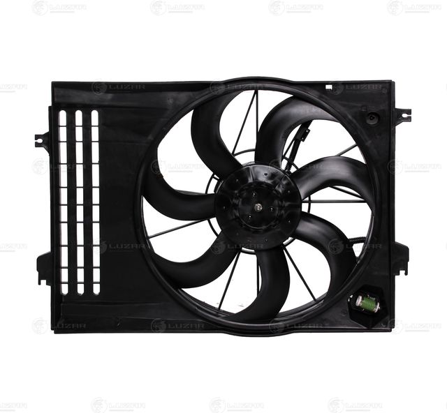 Вентилятор радиатора двигателя Luzar для Kia Sportage II 2004-2010. Артикул LFK 0881