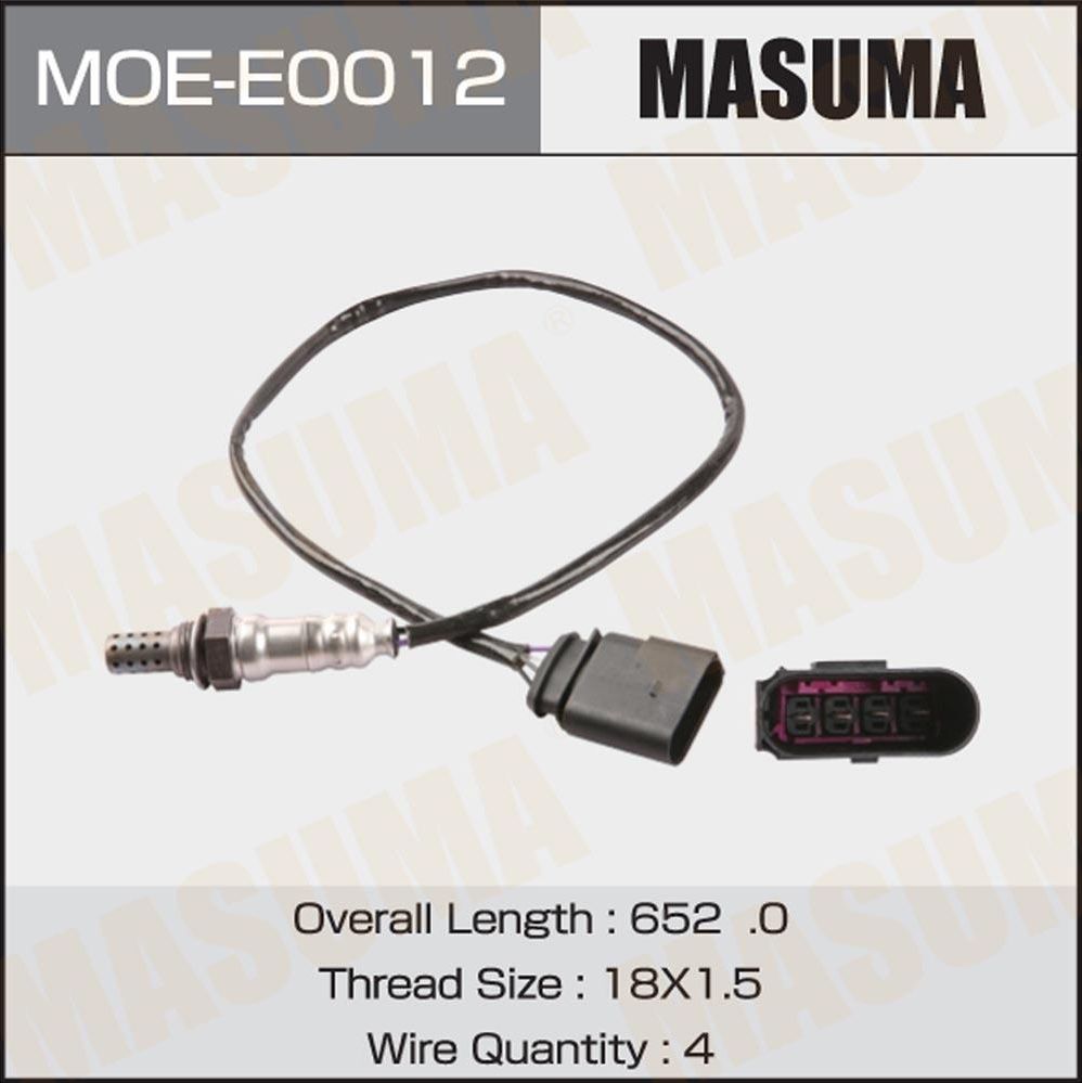 Лямбда-зонд (кислородный датчик) Masuma. Артикул MOE-E0012