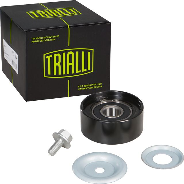 Направляющий (ведущий) ролик приводного поликлинового ремня Trialli для Dacia Duster I 2010-2018. Артикул CM 0901