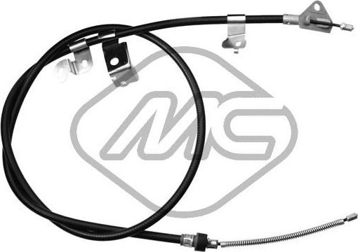 Трос ручника (тросик ручного тормоза) Metalcaucho левый для Toyota Echo 1999-2005. Артикул 83480