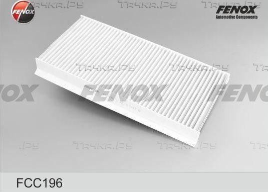 Салонный фильтр Fenox. Артикул FCC196