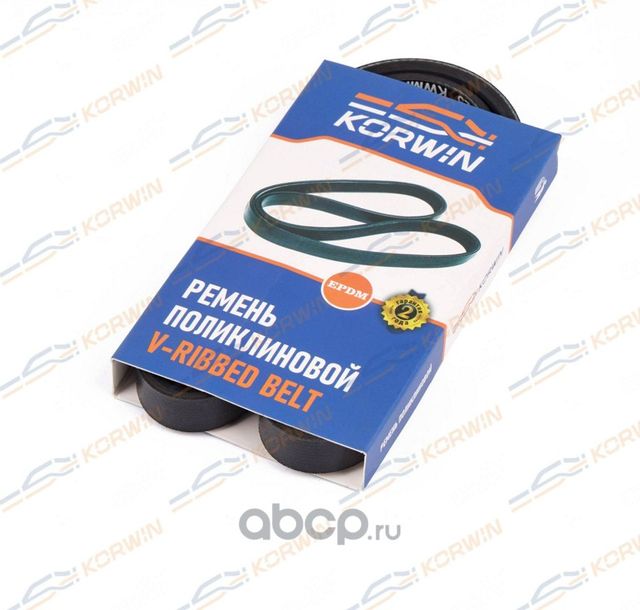 Ремень поликлиновый 4PK725 RENAULT LOGAN II (12-) 1.6i (Korwin). Артикул KWMH0012