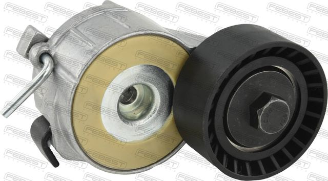 Натяжной ролик (натяжитель) приводного клинового зубчатого ремня Febest. Артикул 2590-DV6