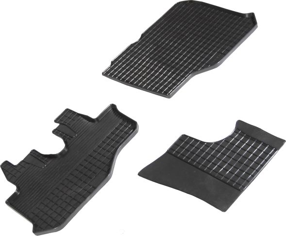 Комплект ковриков Seintex резиновые с узором сетка для салона Hyundai HD 35 2018-2026. Артикул 92455