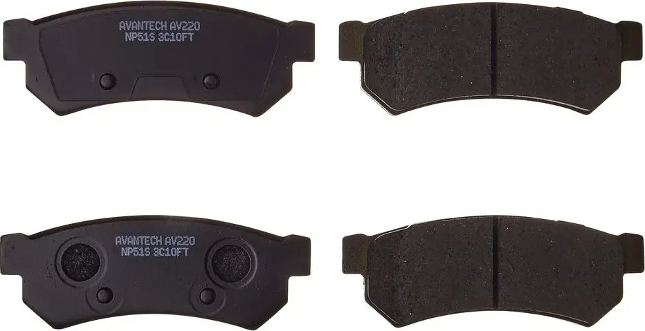 Колодки дисковые задние (Avantech). Артикул AV220