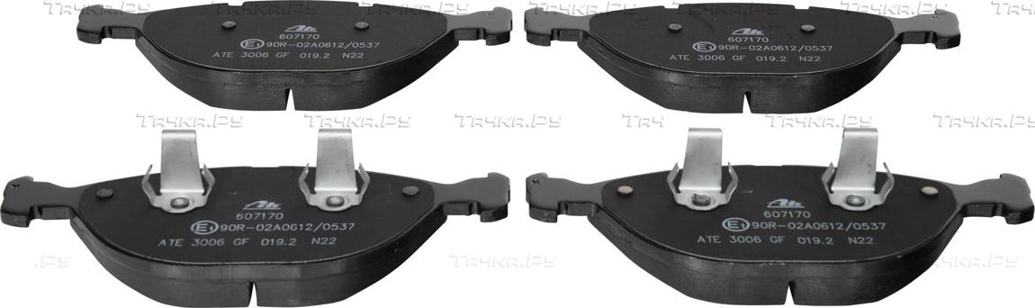Тормозные колодки ATE передние для BMW X5 I (E53) 2001-2006. Артикул 13.0460-7170.2
