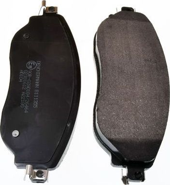 Тормозные колодки Denckermann. Артикул B111355