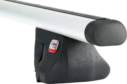 Багажник на интегрированные рейлинги Amos Alfa для Haval Jolion 2021-2025 (Аэродинамические дуги). Артикул alfa_f1.2