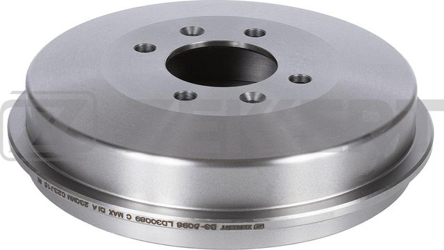 Тормозной барабан Zekkert задний для Peugeot 406 I 1995-2004. Артикул BS-5098