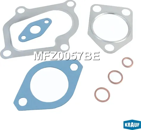 Комплект прокладок турбокомпрессора (Krauf). Артикул MFZ0057BE
