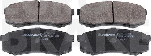 Тормозные колодки Eurobrake. Артикул 5502224538
