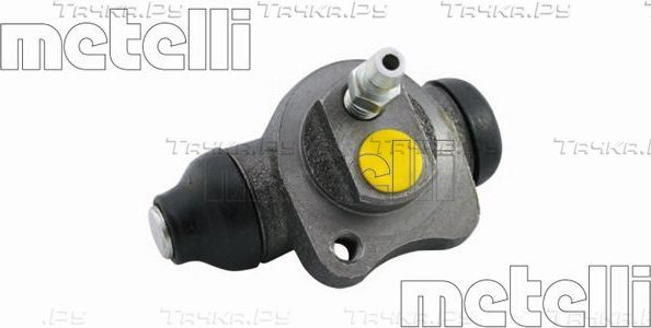 Тормозной цилиндр Metelli (Чугун) задний для Opel Kadett E 1984-1991. Артикул 04-0299