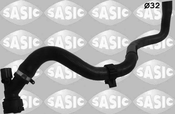 Патрубок радиатора (системы охлаждения) Sasic. Артикул SWH6811