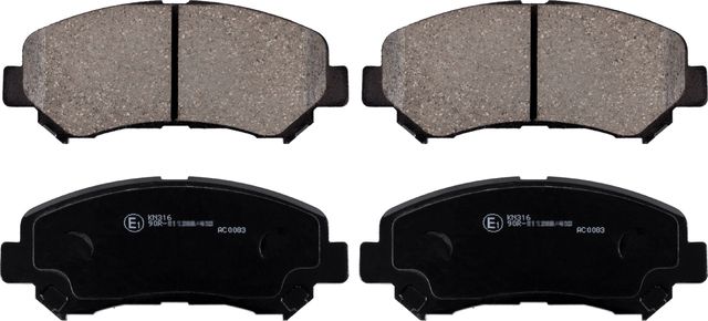 Тормозные колодки Blue Print. Артикул ADN142139