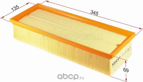 Фильтр воздушный VW GOLF 03-12JETTA 05-PASSAT 05 SAT. Артикул ST1K0129620D