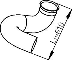 Глушитель Dinex. Артикул 81138